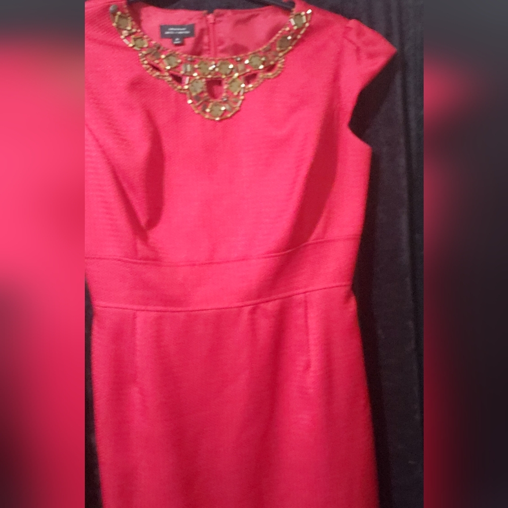 Tahari Red Dress